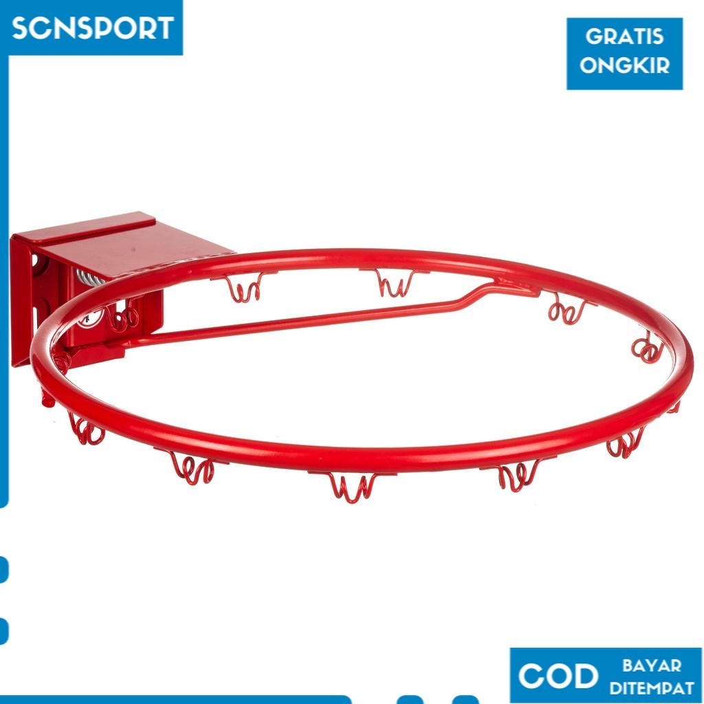 Tarmak Ring Basket Ring 900 Red  8496975 SP1