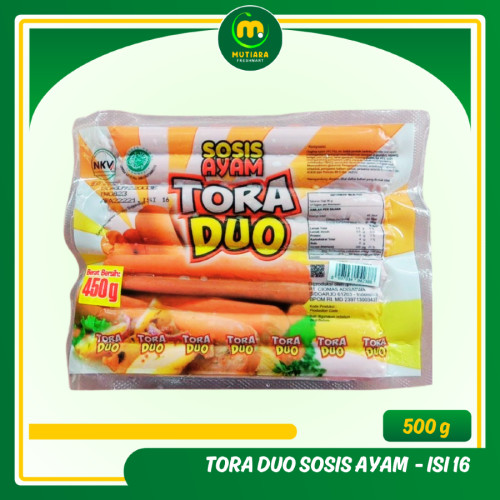 

TORA DUO SOSIS AYAM 450 GR ISI 16