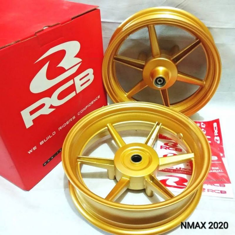 Velg rcb Sp811/P6 Nmax 2020 300/350-13 gold velg nmax new rcb, nmax turbo