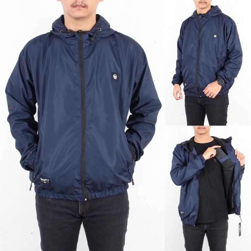 EIGHTEEN Jaket parasut running windbreaker jaket olahraga