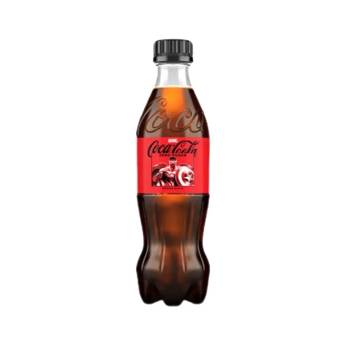 

Cova cola minuman berkarbonasi Zero Sugar 390ml