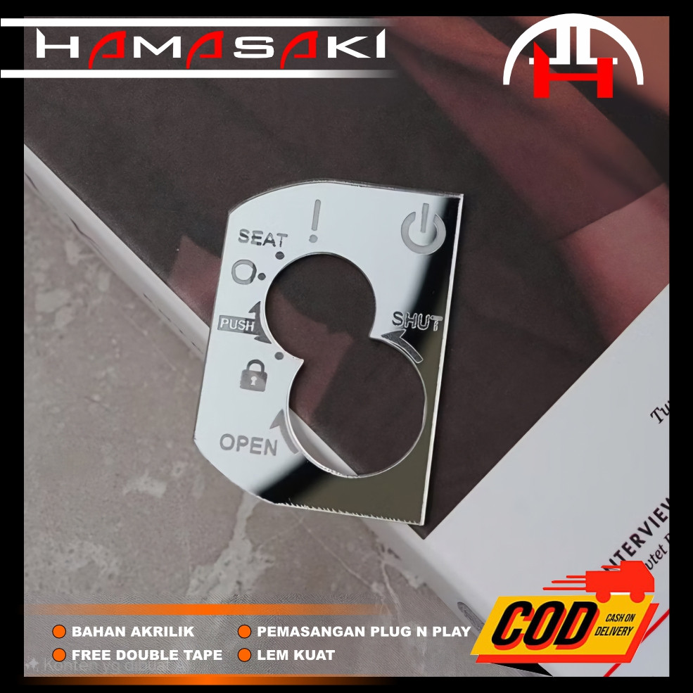 Emblem kunci KONTAK VARIO 2017 akrilik cover kunci HONDA VARIO 125 dan 150 tahun 2017