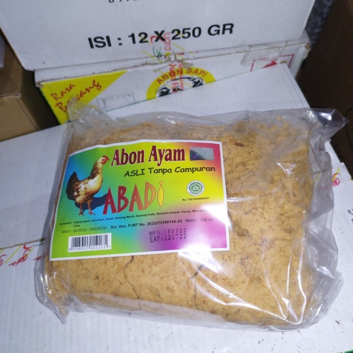 

Abon Ayam Abadi 1kg