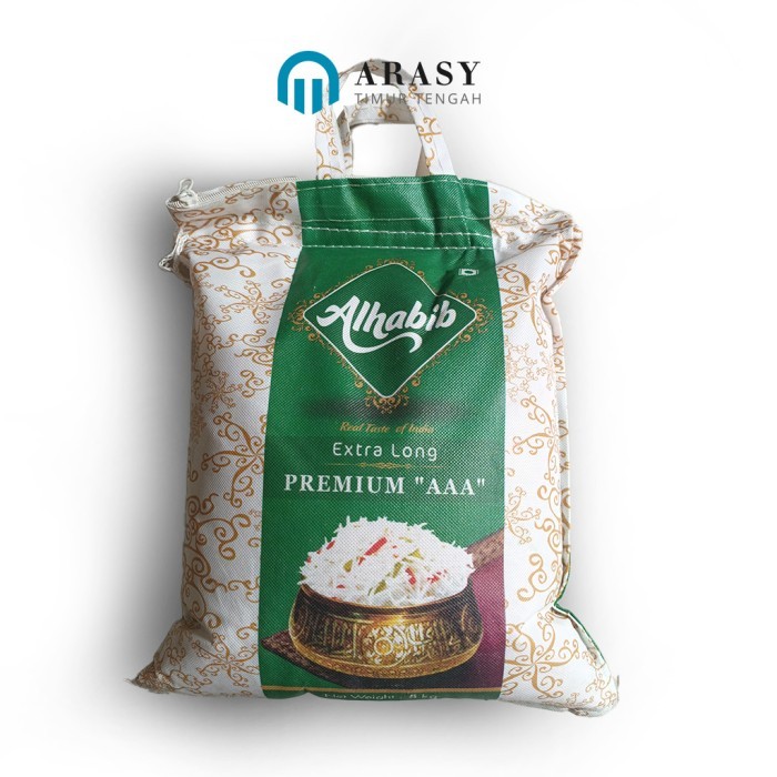

Beras Basmati Extra Long Alhabib 5kg