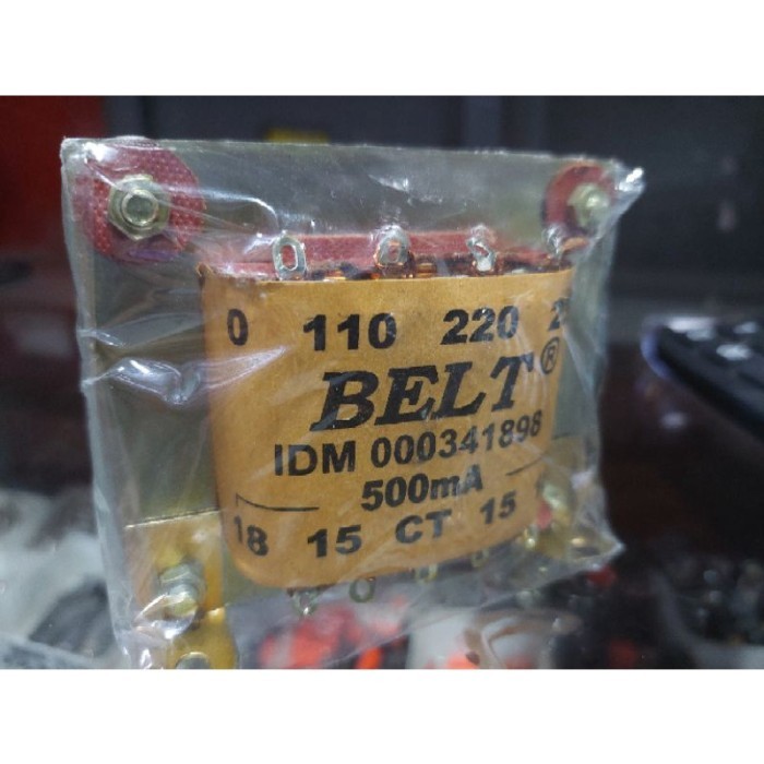TRAVO BELT 5 AMPERE BESAR CT 32 MURNI TEMBAGA - BELT, 5 A Besar ct 32