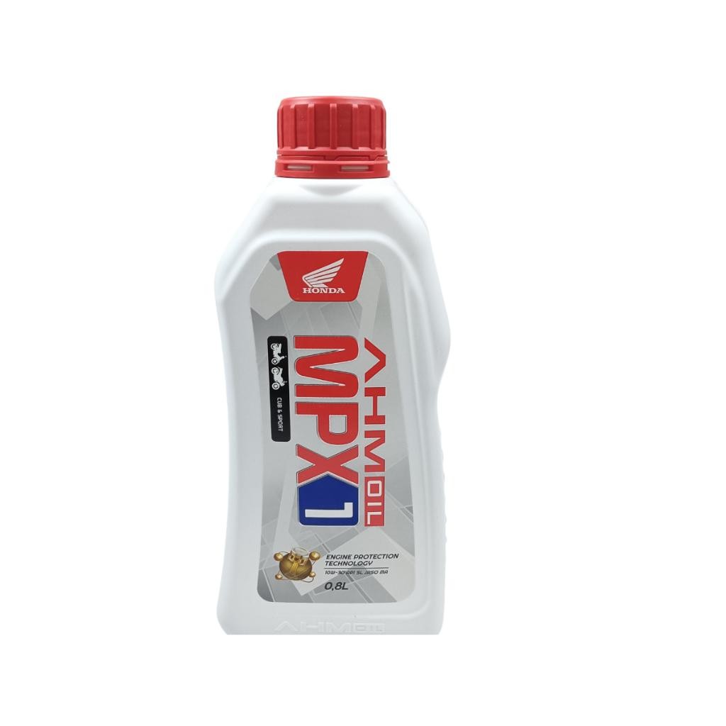 Oli  MPX1 800 ml Original AHM Motor Supra X Blade Karisma - Oli Motor Honda Grand Revo Legenda motor