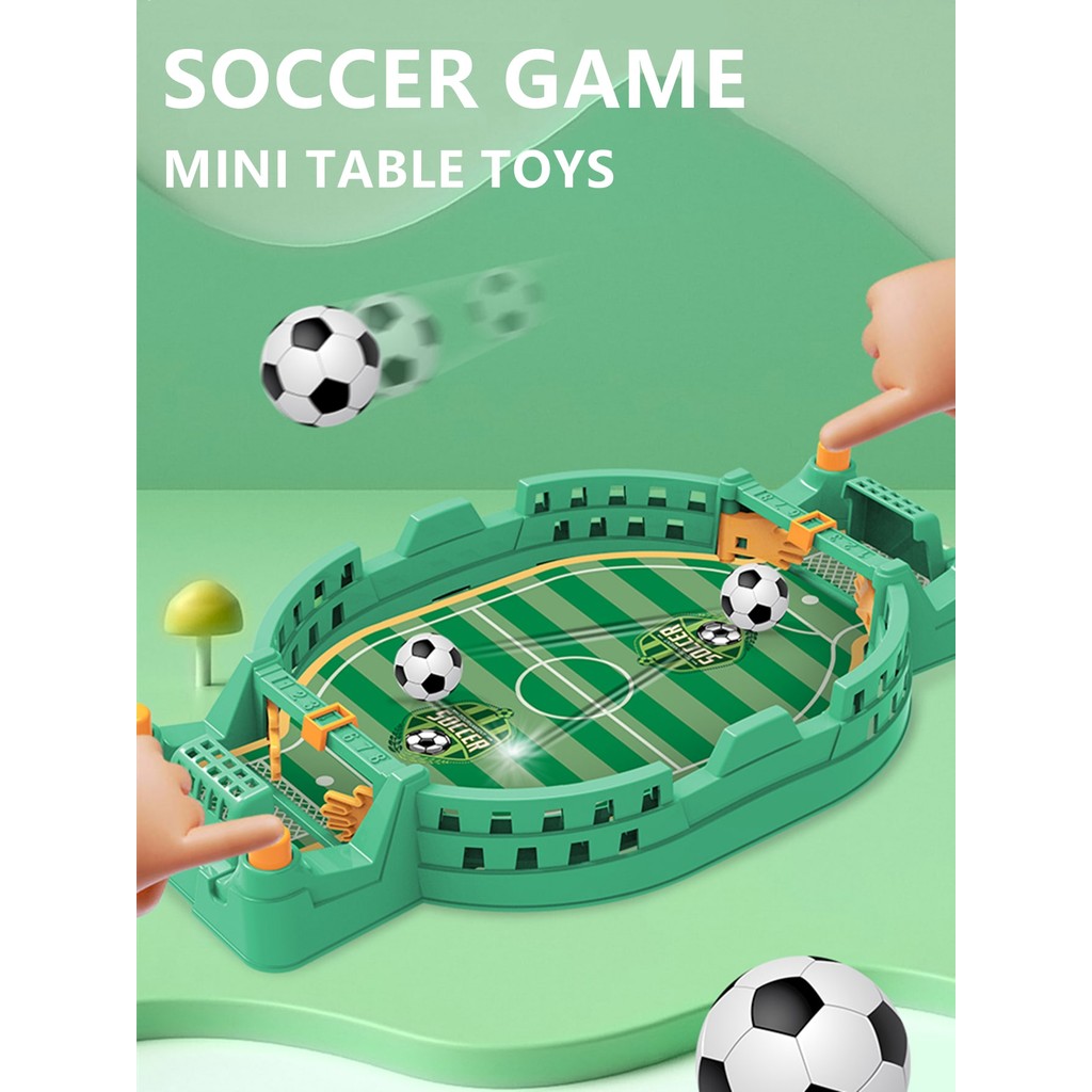 

Football Table Mini Tabletop Interactive Game, Soccer Tabletops Competition Sports Games Desktop Catapult Toys for Family Game