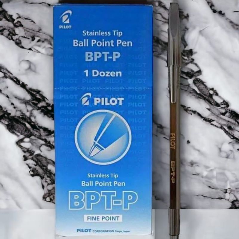 

pulpen pilot BPT-P hitam fine point 12pcs ( harga grosir)