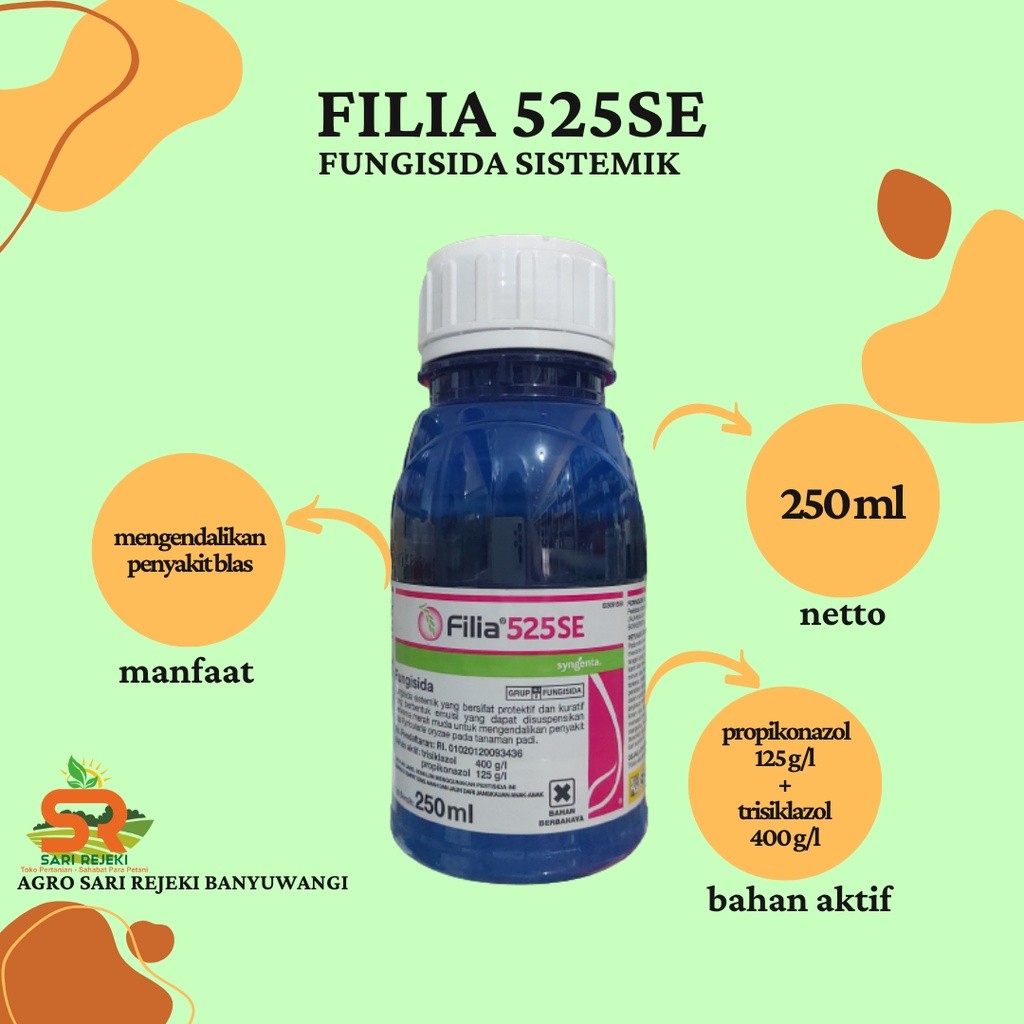 FILIA 525SE 250ML FUNGISIDA SISTEMIK