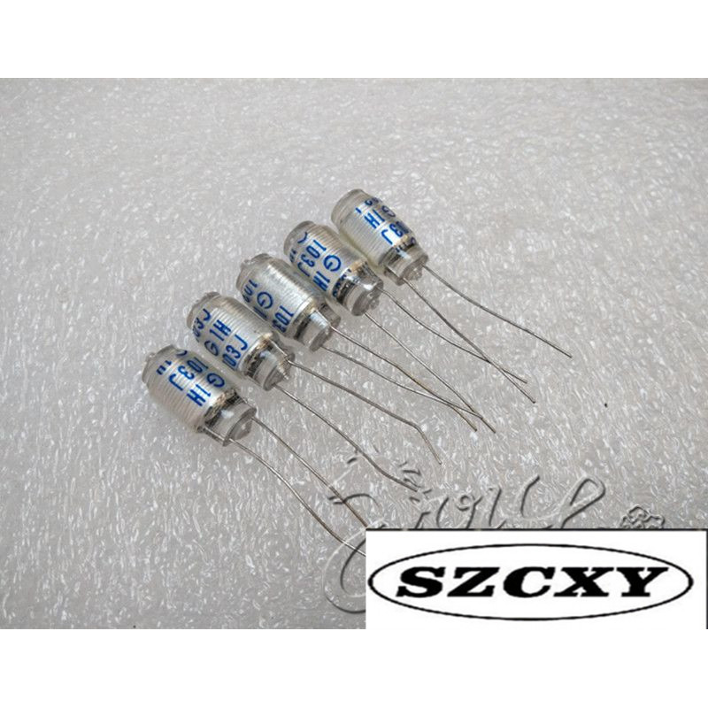 100% Home furnishings 50V0.01UF 1H 103J Polystyrene film capacitor 8*16