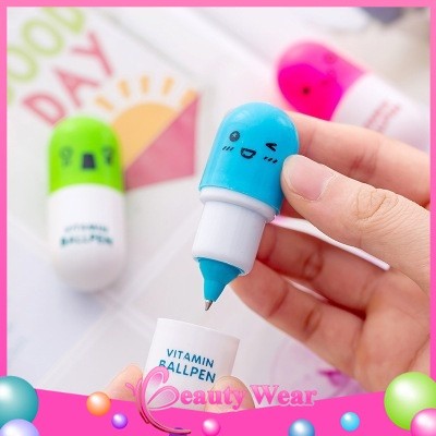 

Pulpen Kapsul Vitamin Pena Vitamin Unik Vitamin Ballpen Pena Lucu Souvenir