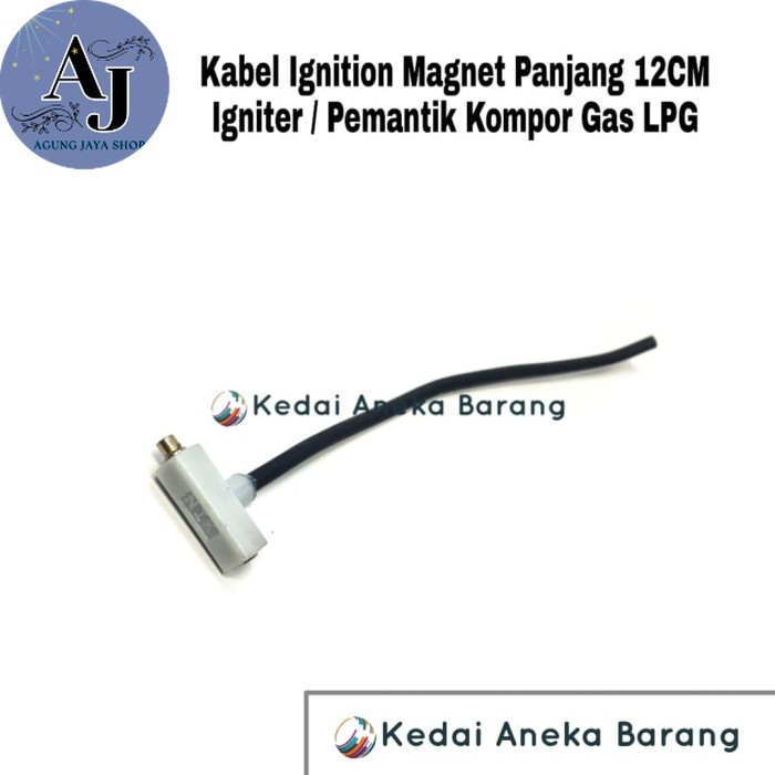 AJstore - Kabel Magnet Pemantik Kompor Gas LPG Igniter Ignition Rinnai 12CM Ori
