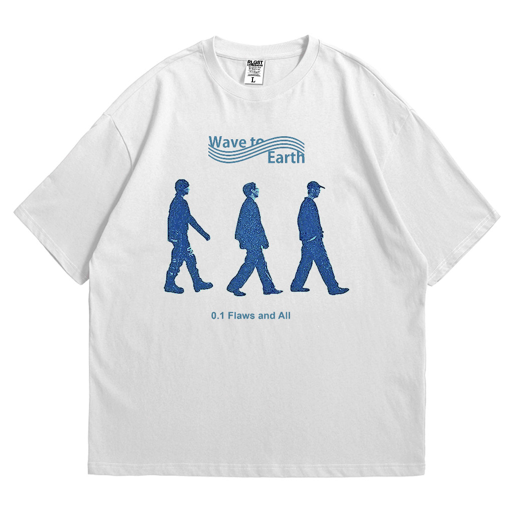 Tshirt  -  Wave to Earth | Kaos Band Korean Rock | BAJU MUSIK METAL ROCK