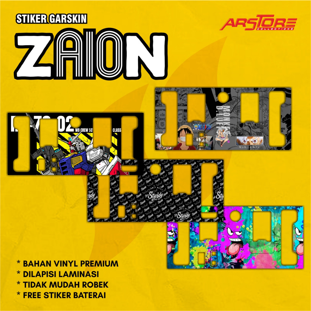 

Stiker Garskin Zaion Full Set Arstore Collections