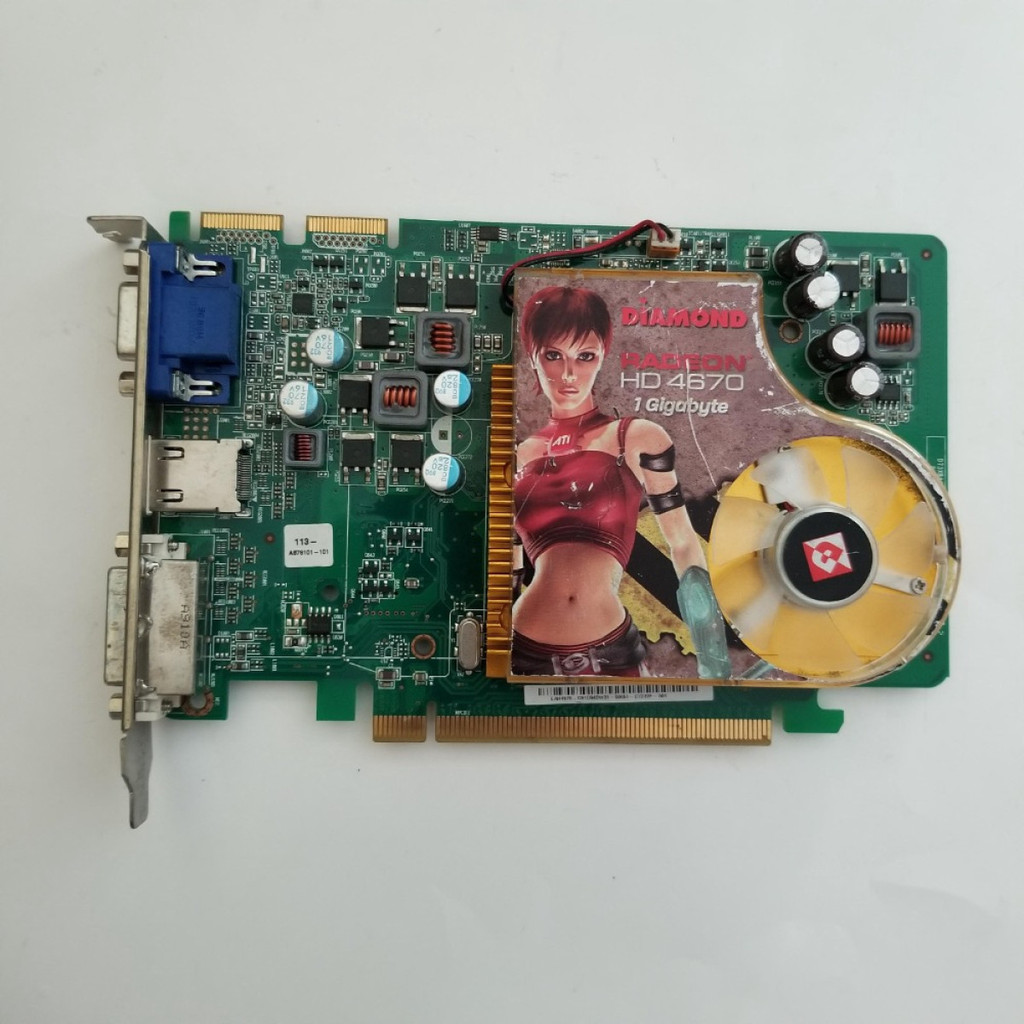 DIAMOND Radeon HD 4670 HD4670 1GB GDDR3 Minus Tak Tampil