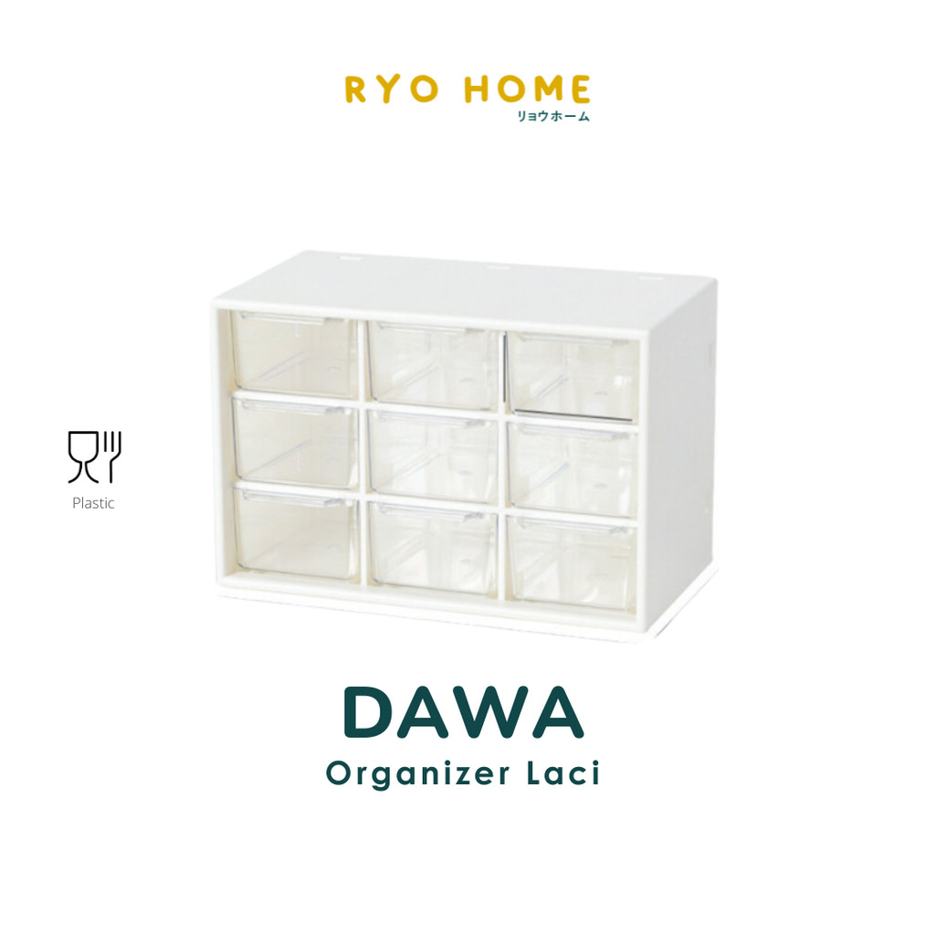 

Ryo Home - DAWA Organizer Laci/ Kotak Mini Serbaguna / Storage Box