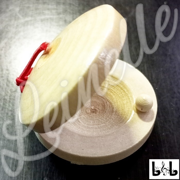 Wooden Castanet Kastanyet Kayu