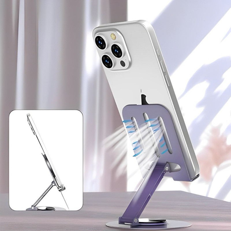 cuci gudang stand holder hp metal rotasi 360 dudukan ponsel besi phone stand holder tablet