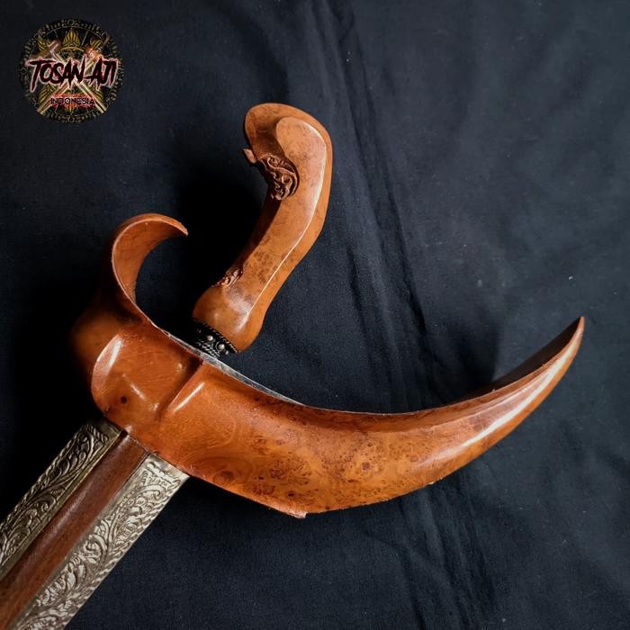 

Warangka Keris Ladrang Kayu Jati Gembol Serat Nginden Garap Alusan