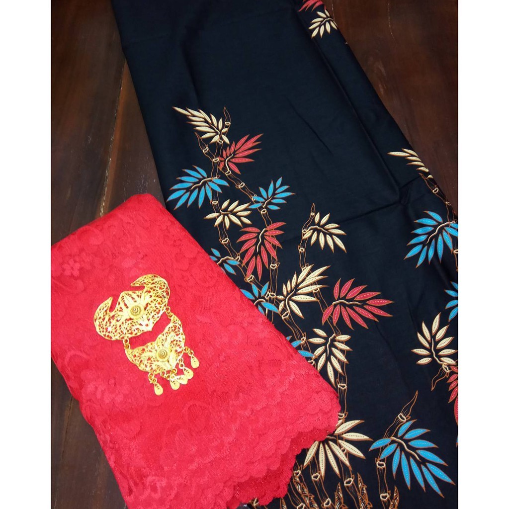 Kain Batik SOLO motif papringan warna merah