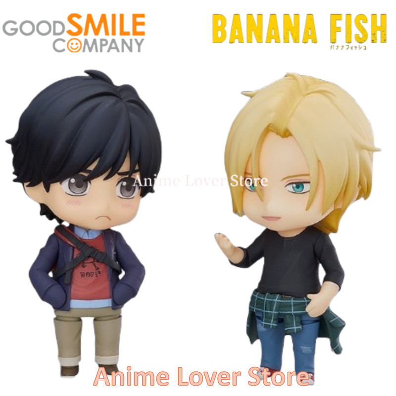 Original Good Smile Nendoroid BANANA FISH Anime Figure Ash Lynx Yuki Nojima Action Figure Toys Colle