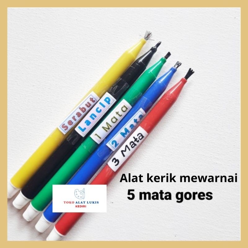 

ALAT KERIK CRAYON/ ALAT GORES MEWARNAICO