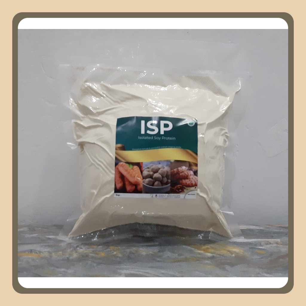 

ISP 1kg - Pengikat lemak pada sosis, bakso, nugget, kebab | Pengenyal bakso, siomay | Isolated Soy Protein | Bahan sosis