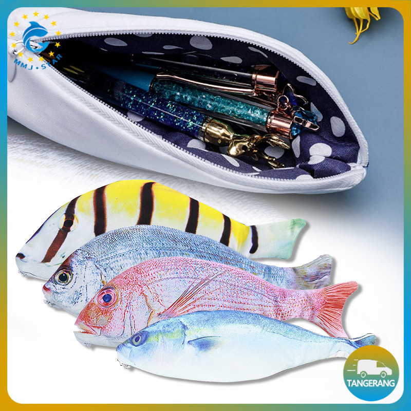 

Tempat Alat Tulis Ikan Salmon Unik Pouch Pensil Lucu Untuk Pelajar Cocok Juga Sebagai Hadiah Ulang Tahun