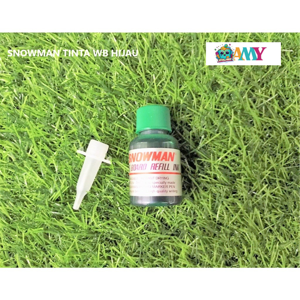 

SNOWMAN TINTA WB HIJAU AMY STASIONARY