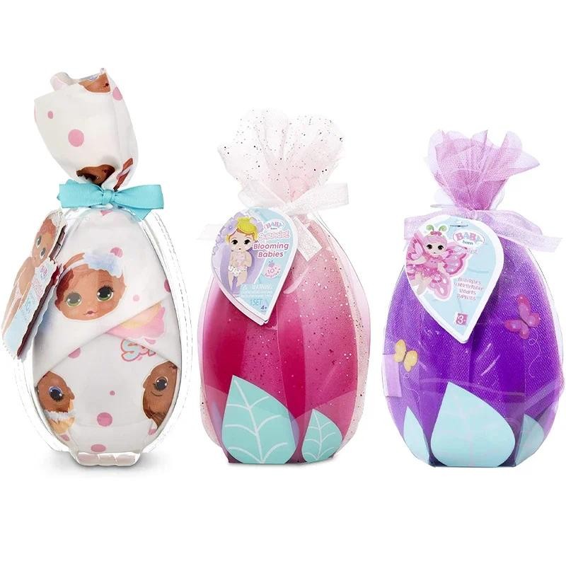 Zapf Original Baby Born Surprise Doll Blooming Babies Children Toys Doll Set Collectible Action Figu