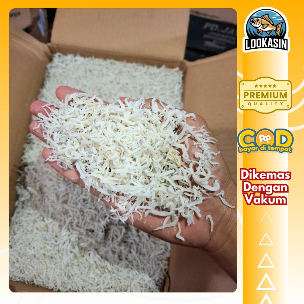 

Teri Nasi Halus 250gr – Teri Asin Kering Gurih | Cocok untuk Sambal Teri & Lauk