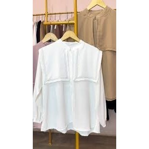 Xaviro > XVRER Syahda Tunik Modern / TUNIK BLOUSE TERBARU / SYAHDA BLOUSE / BLOUSE BAHAN KATUN / TUN