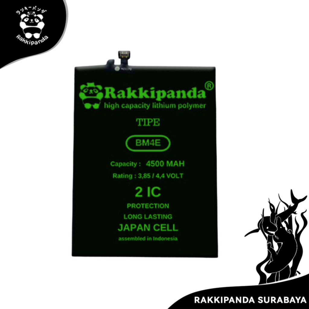 Baterai Rakkipanda BM4E Pocophone F1