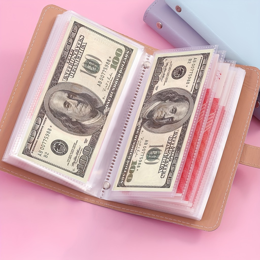 

Budget Planner Binder with 100 Cash Envelopes Money Saving Challenge Notebook New Budget Book Savings Challenge to save $5,050