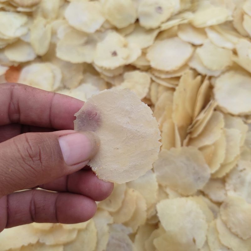 

Emping Melinjo SUPER TIPIS//Emping Setengah Kering//500gr