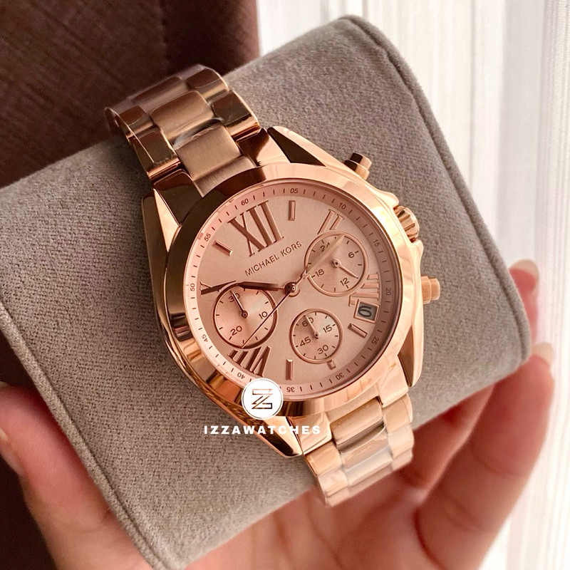 Jam Tangan Wanita MK5799 Rosegold Tone