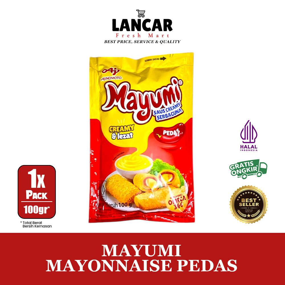 

MAYUMI MAYONNAISE PEDAS 100GR