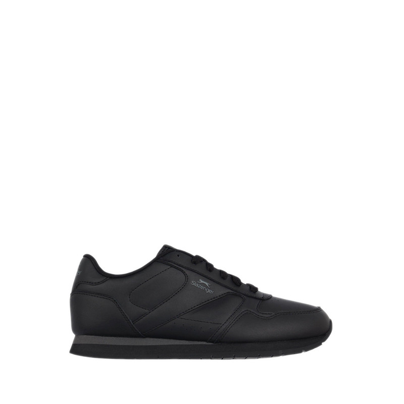 Slazenger Unisex Kids Leisure Classic Shoes - Black/Charcoal