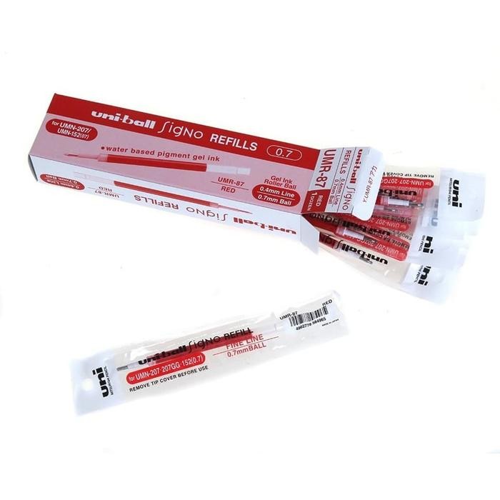 

REFILL Uni-ball Signo 307 Gel Pen - 0.7 mm Kode : UMR-87E - Biru