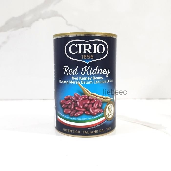 

[PROMO EXP TERBARU] Cirio Red Kidney Beans 400 Gr Kacang Merah Dalam Larutan Garam Kaleng 400gr Bergaransi Terlaris