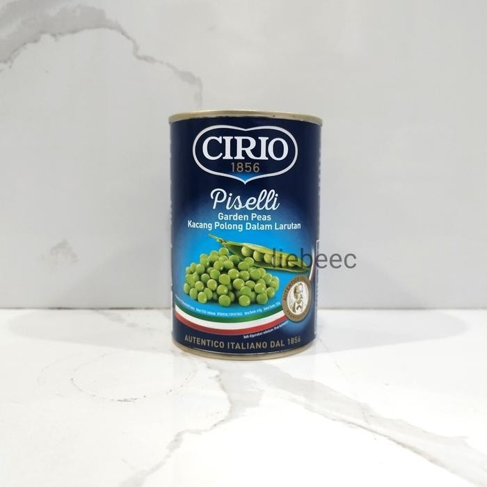 

[PROMO EXP TERBARU] Cirio Piselli Garden Peas 400 Gr Kacang Polong Dalam Larutan Garam Kaleng 400gr Bergaransi Terlaris