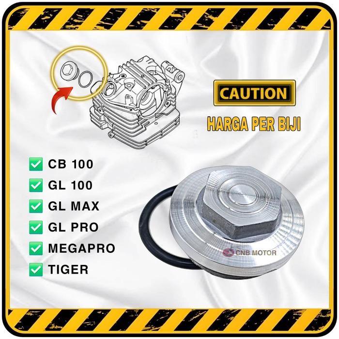 Tutup Klep Custom Bubut Honda GL 100 GL100 GL PRO MAX GLPRO MEGAPRO TIGER