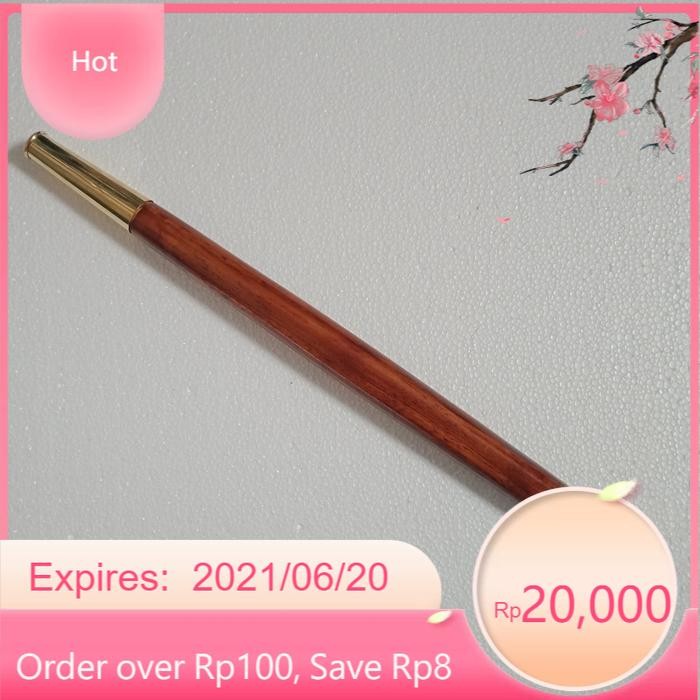 Landeyan Tombak Kayu Jati Lengkap Dengan Tunjung Kuningan LS11