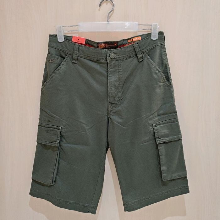 Celana Pendek Cardinal pria Cargo PDL Bermuda regular fit EBV0742.06G - 28