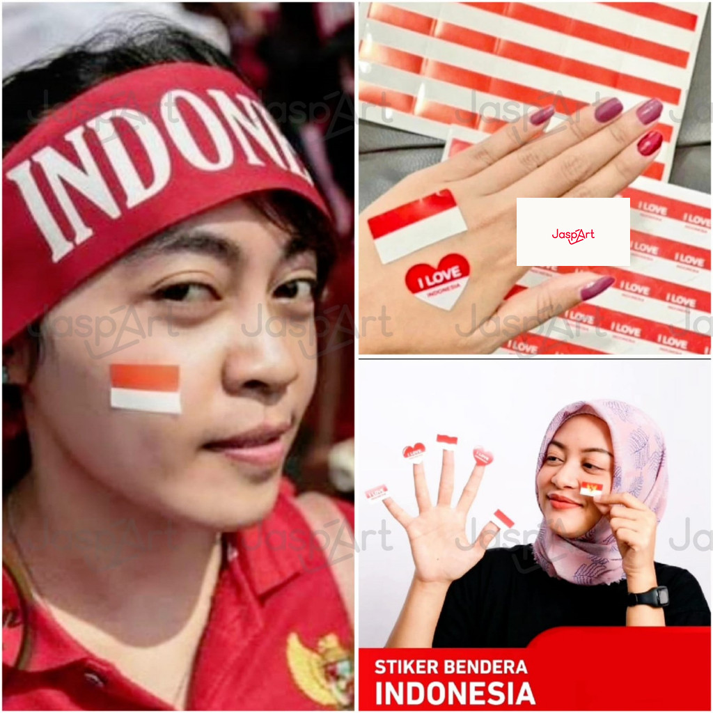 

Sticker Pipi Merah Putih ISI 35dan 25 PCS Tempelan Pipi Bendera TERMURAH Sticker Hut RI 17 Agustus