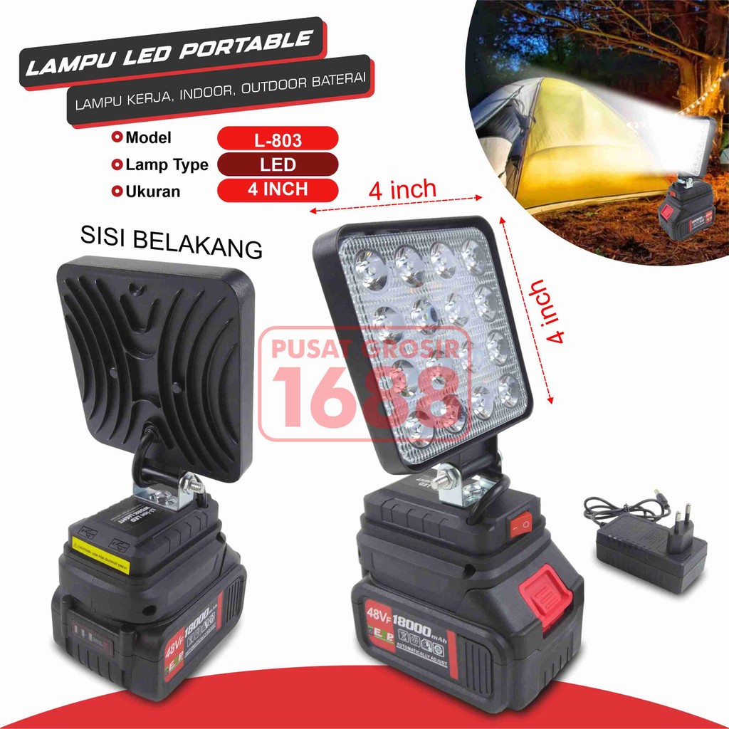 Led Lampu Led Baterai Lampu Kerja