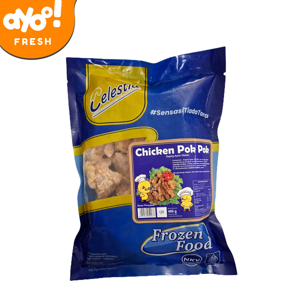 

Celestia Chicken Pok Pok 400gr (Frozen)