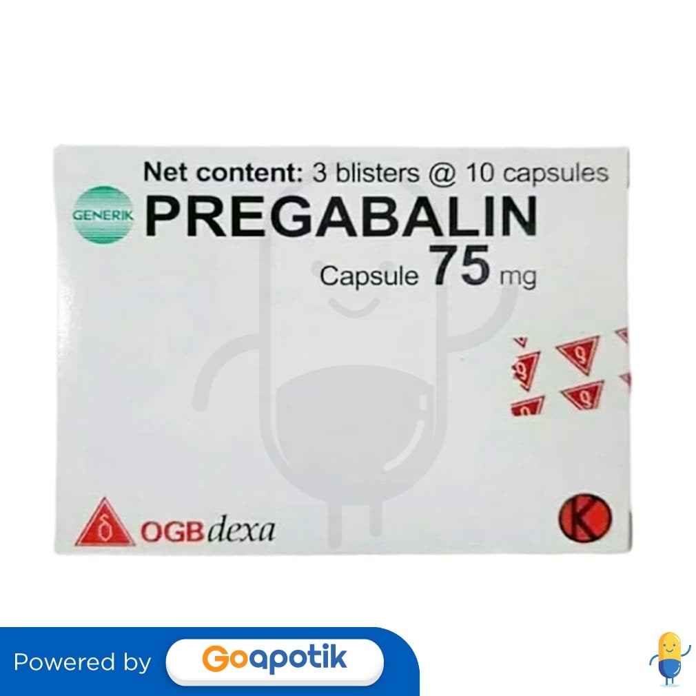 Pregabalin Ogb Dexa Medica 75 Mg Box 30 Kapsul
