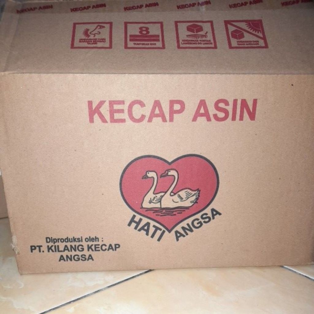 

KECAP ASIN HATI ANGSA 600mL x 12 bks (per carton)