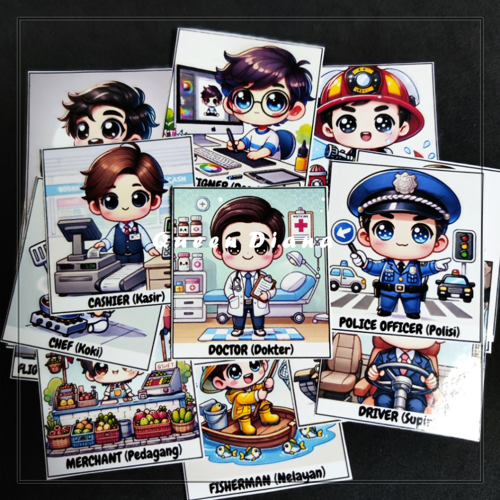 

Isi 20 Foto Stiker Profesi Stiker Gambar Macam-macam Pekerjaan Lengkap Bahasa Inggris
